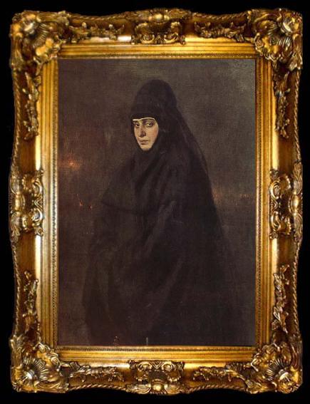 framed  Ilia Efimovich Repin Sister, ta009-2